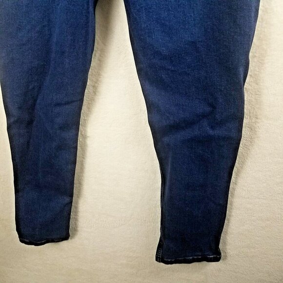 Jeans DKNY Duane Classic Straight Fit Denim 36 X 30 dark blue men's - Picture 3 of 16